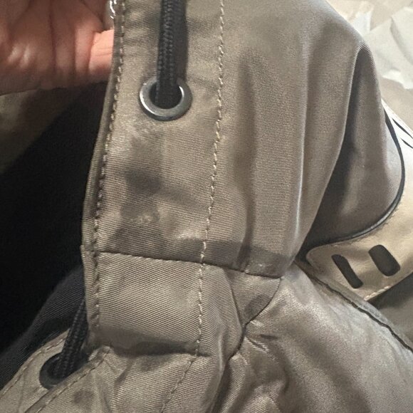 Coach All Terrain Trek Perforated Leather Canvas Unisex Backpack - Picture 16 of 17